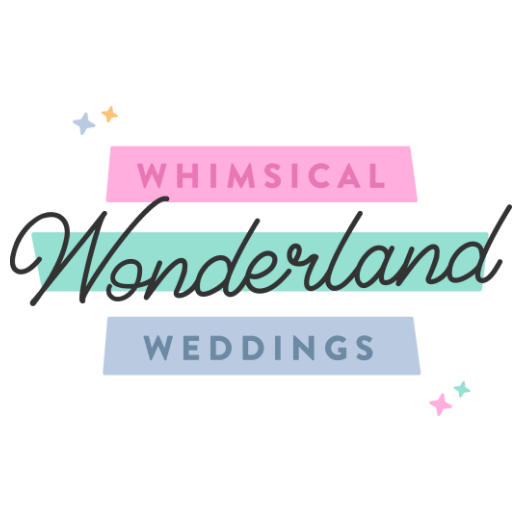 Logo that says Whimsical Wonderland Weddings
